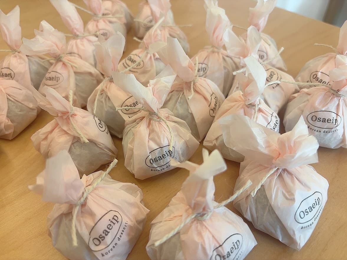 프랑스산 버터, 국산 찹쌀로 만든 수제 쿠키